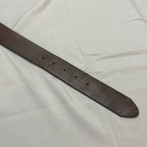 Lot of 2 Justin Leather Belts Size 34 - Picture 6 of 8